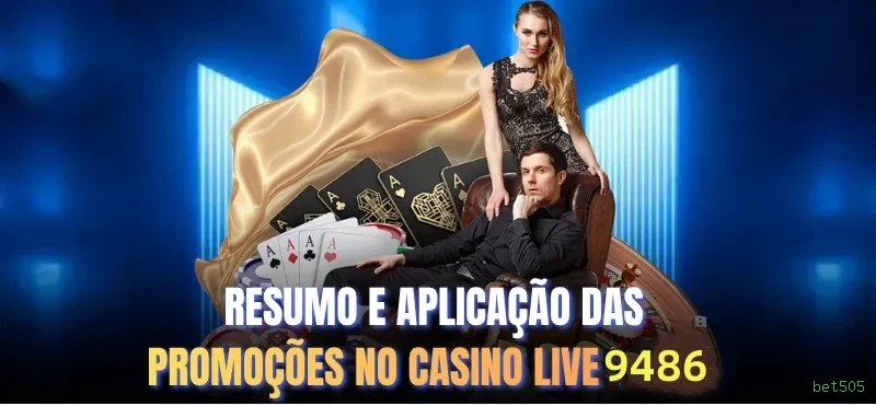 Cassino ao vivo da bet505 com dealers reais